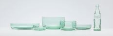 Bottleware made from recycled Coca-Cola bottles