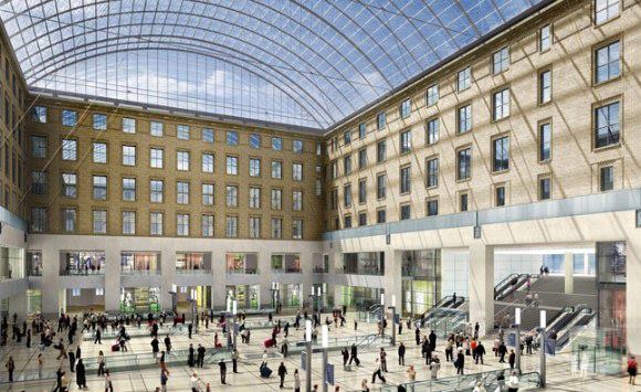 The New York City Moynihan Station proposal.