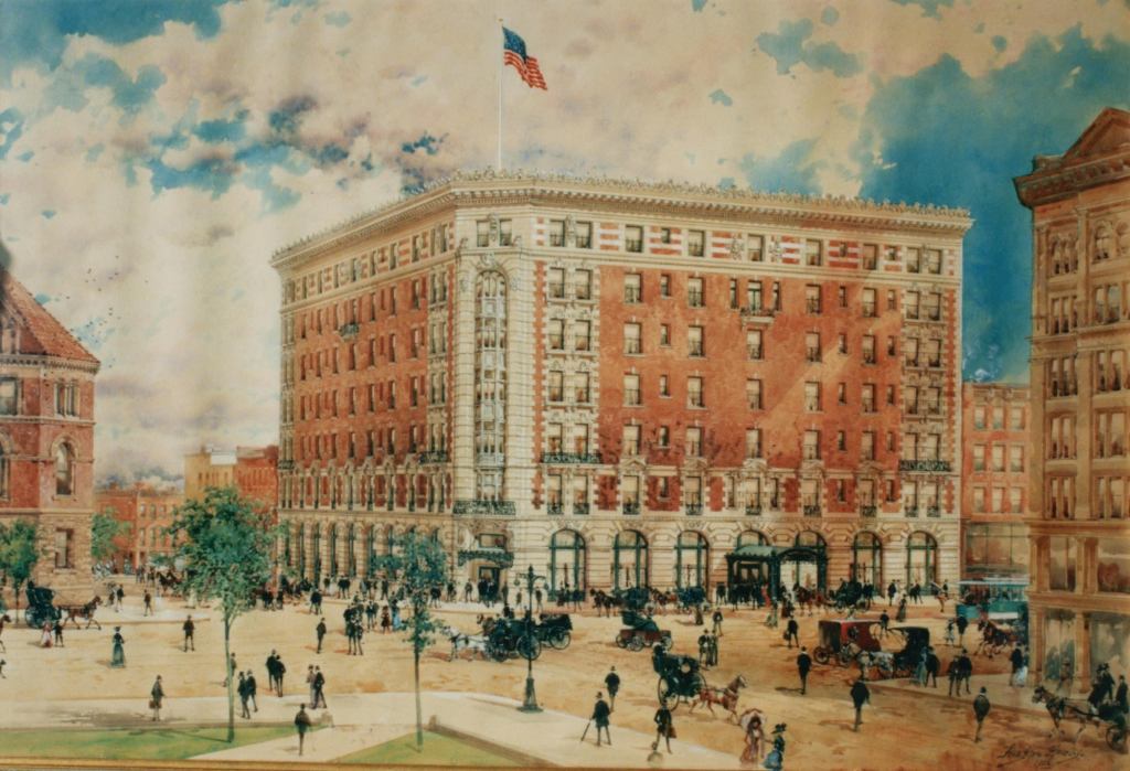 Lafayette Hotel in color 2