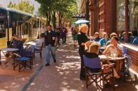 Forty storefronts were renovated in separate projects.