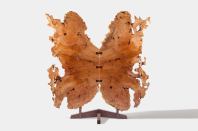 Tsuitate Butterfly Gate, 2011 (designed and produced). Maple burl root with walnut base, 84" x 32" x 80".