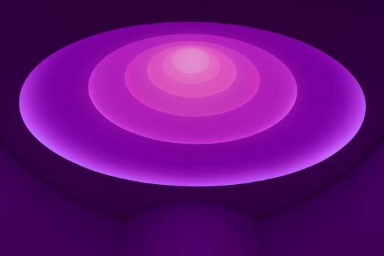 Aten Reign, 2013   Daylight and LED light, dimensions variable   © James Turrell   Installation view: James Turrell, Solomon R. Guggenheim Museum, New York, June 21–September 25, 2013