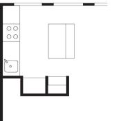 The floor plan.