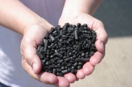 Biochar pellets