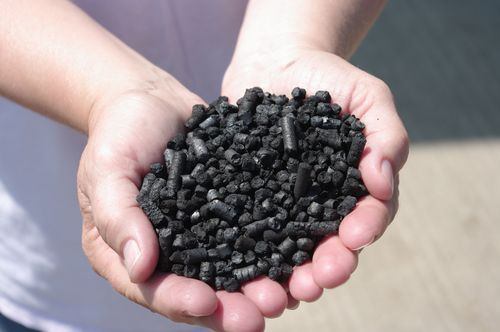 Biochar pellets