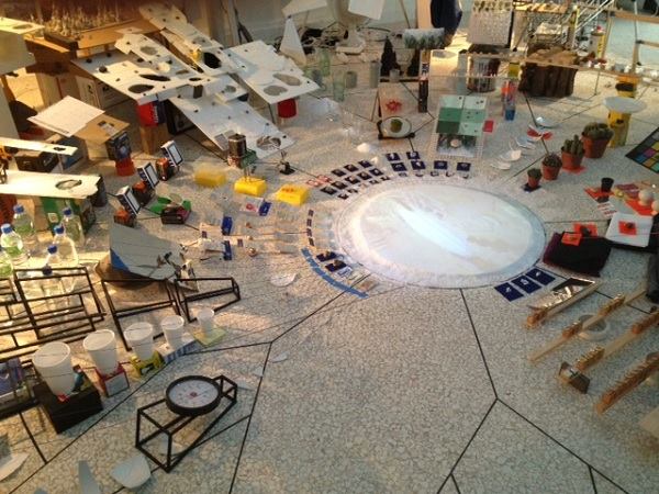 Sarah Sze at the U.S. Pavilion