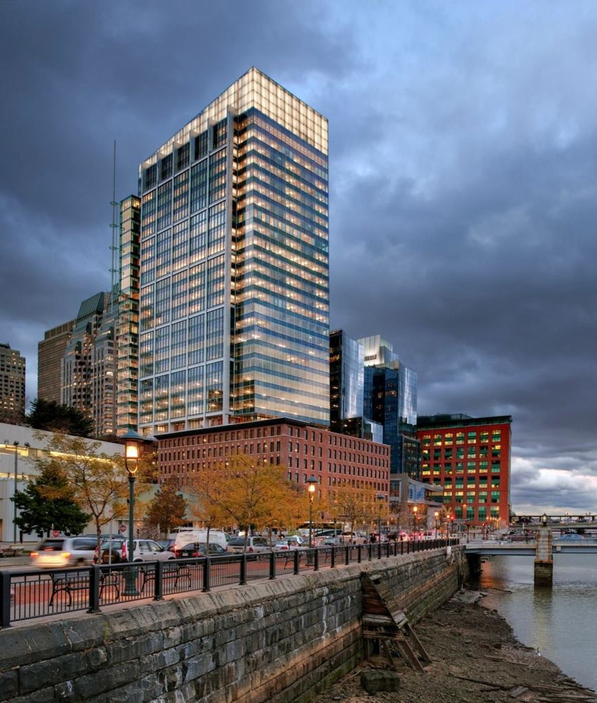 Atlantic Wharf, Boston.