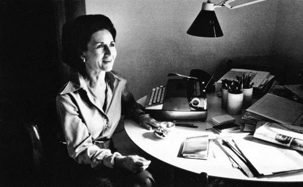 Ada Louise Huxtable in 1976.