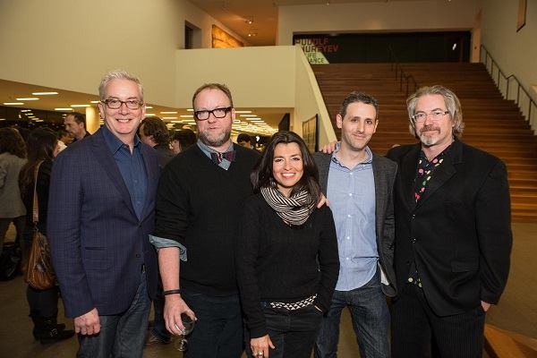 From left: Stephen Doyle, Doyle Partners; Paul Bennett, IDEO; Es Devlin, Stage and Costume Designer; Josh Tyrangiel, Bloomberg Businessweek; Michael B. Johnson, Pixar