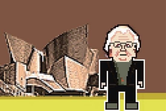 Frank Gehry, with Walt Disney Concert Hall.