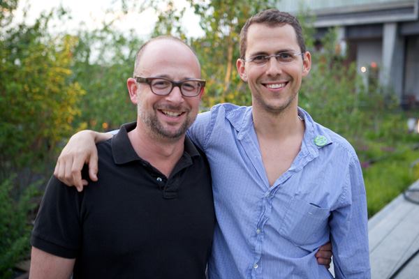 Joshua David, left, and Robert Hammond.