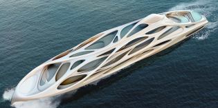 Unique Circle Yachts by Zaha Hadid Architects for Blohm+Voss Shipyards.