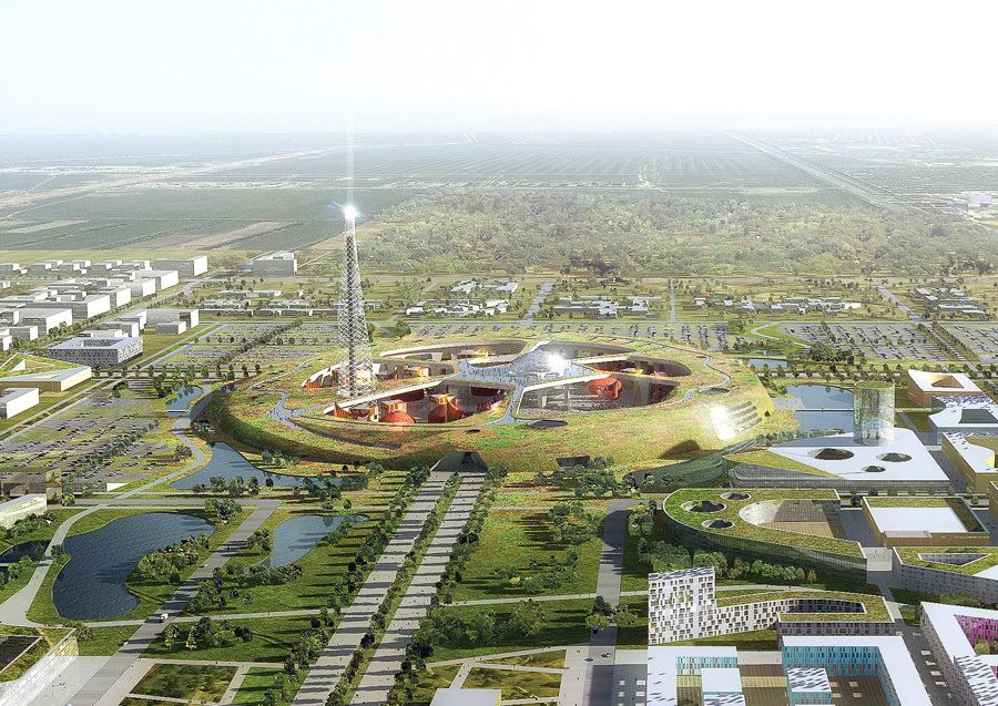 Mecanoo design for Expo 2017