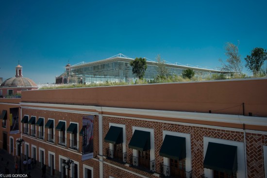 Existing museum with new additions. 