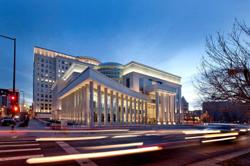 AIA TAP BIM Award recipient: Ralph L. Carr Colorado Judicial Center by Fentress Architects and Mortenson Construction