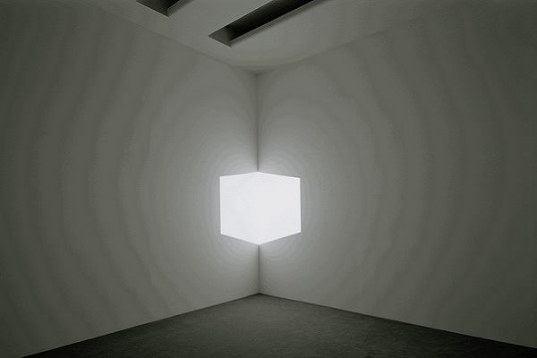 James Turrell, "Afrum I (White)," 1967.
