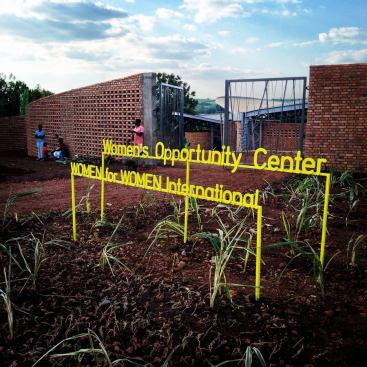 The Women's Opportunity Center is located about an hour outside of Kigali, Rwanda's captial.