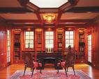 Cunningham + Quill managed to make dignified interiors sparkle with natural light while keeping window placement true to period symmetry.