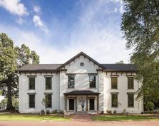 Language Hall, one of the oldest buildings on the historic campus of Oxford College of Emory University, has been restored and rehabilitated. The 1874 building now has newly configured classrooms with cutting-edge teaching technologies. An addition in back houses faculty offices.