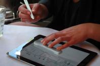 ‘Mighty’ and ‘Napoleon,’ two products being explored by software developer Adobe, aim to bring the old-school feel of the T-square and pen to tablet-based drawing.