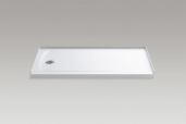 Keeping a low profile can be a good thing. Constructed with a concrete core and an acrylic surface finish, the Ballast shower base by Kohler has a threshold that ranges from 1-5/8” to 3-7/32” tall. The short stature helps users to enter and exit easily, while creating a streamlined transition with surrounding floor finishes. The base requires less maintenance than a tiled shower floor and has less risk of leaking, according to the manufacturer. kohler.com