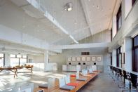 Bumble and bumble corporate headquarters, school and salon in New York, New York by Anderson Architects.