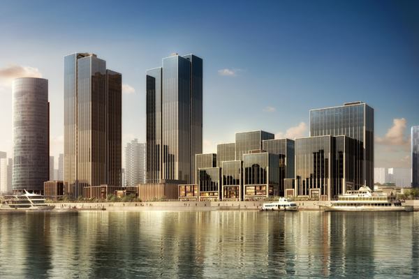 Bund Financial Center, Shanghai.