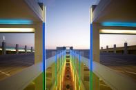 Chesapeake Car Park One in Oklahoma City, Oklahoma by Elliott + Associates Architects.