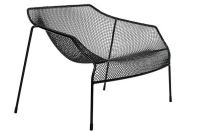 The sweet hereafter comes down to earth in this outdoor chair collection from Coalesse, designed by French designer Jean-Marie Massaud. Available in three powder-coat finishes, the collection includes an armchair, side chair, and lounge chair, as well as tables, vases, and stools. The chairs are made of 34% recycled content. coalesse.com