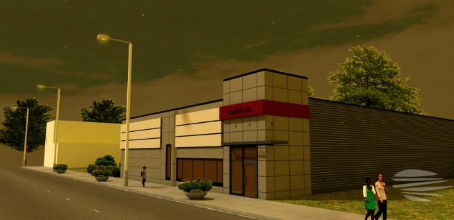 MasterCare+Healthcare+building+initial+rendering