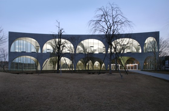 Tama Art University Library, Hachioji-shi, Tokyo, Japan.
