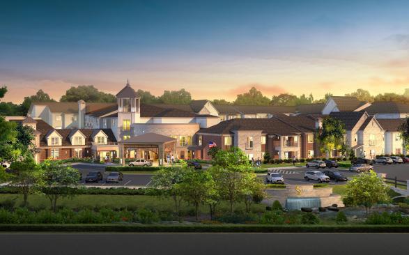 Artist rendering of The Solana at Germantown
