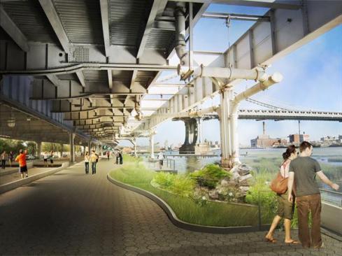 Proposed+changes+under+the+elevated+portion+of+FDR+Drive+include+mini+parks+and+pedestrian+pathways+that+would+give+better+access+to+the+waterfront.