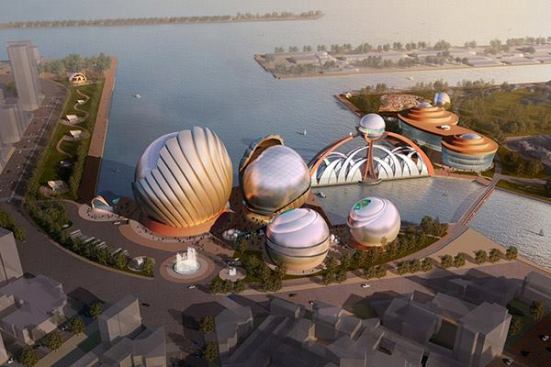 Kaohsiung Maritime Cultural & Popular Music Center Design Entry in Kaohsiung Taiwan, Province of China by ArchiteG, Inc.