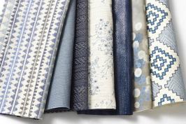 The Suno Collection, influenced by the fashion world, shares its glamour and energy. A collaboration between Knoll’s luxury fabric division Knoll Luxe and Suno—a fair-trade women’s wear label based in New York—the collection includes seven upholstery and two drapery textiles translated from Suno’s most recent runway collections. Arber, an upholstery fabric printed on cotton velvet, is based on a dress from Suno’s Spring 2012 collection. Besos derives from an Indian embroidery pattern used by Suno in the fall of 2010, while a vintage Art Deco print led to Diamond Days. knoll-luxe.com