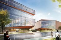 Parc du Millénaire in Paris.