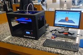 It took the Makerbot Replicator 2X 3D printer at the Martin Luther King Jr. Memorial Library in Washington, D.C. three hours to print our 4-inch-tall, hollow pen and pencil holder.