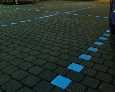 NightTec Leuchtsteine illuminated pavers.