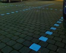 NightTec Leuchtsteine illuminated pavers.