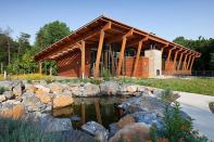 Robinson Nature Center in Columbia, Maryland by GWWO Architects.
