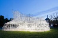 Serpentine Gallery Pavilion 2013, designed by Sou Fujimoto.