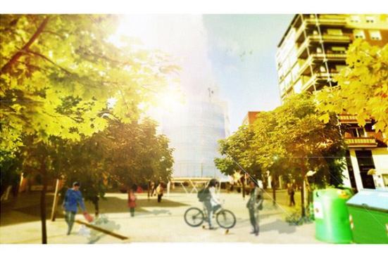 Solar Tower in Sabadell Spain by AAIMM Architecture Office.