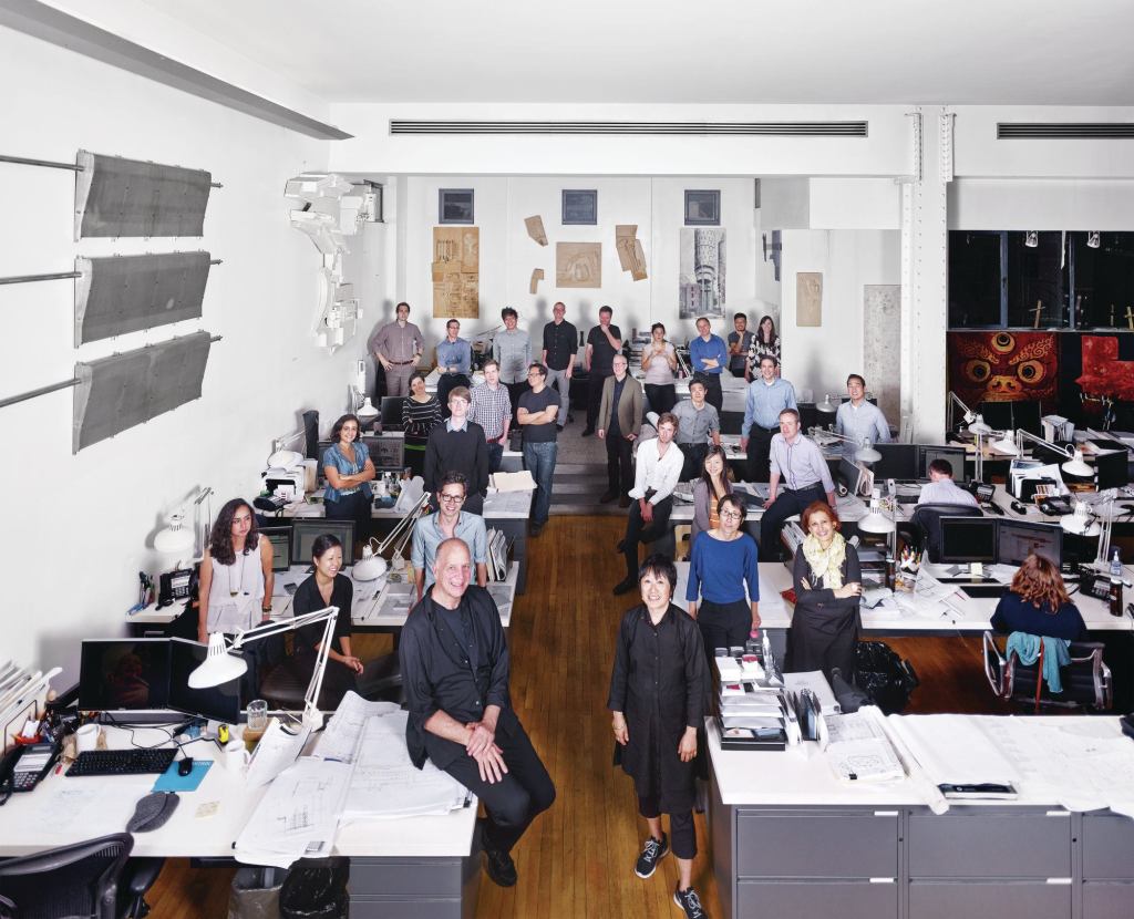 The New York office of Tod Williams Billie Tsien Architecture.