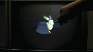 Developed by a team of collaborators, including Disney Research, Interactive Light Field Painting allows users to a create three-dimensional drawings with a light pen, which is tracked by a near-infrared camera.