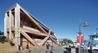 Fire Island Pines Pavilion.