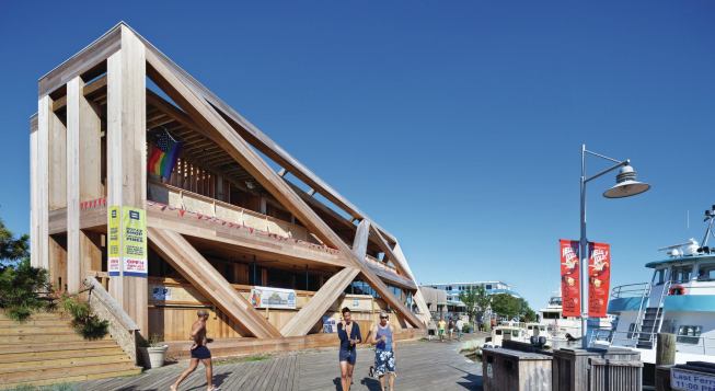 Fire Island Pines Pavilion.