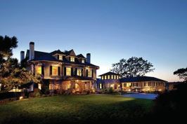 TMS Architects and Windover Construction were tasked with renovating this grand estate on the Massachusetts coast that has two main portions – each built in a different era. On the left is the original main house from the 1890s and, on the right, the staff quarters and guest house built in the 1920s. The project included the demolition and reconstruction of an entire wing of the house along with the replacement of all windows, doors, roof, siding, and trim.