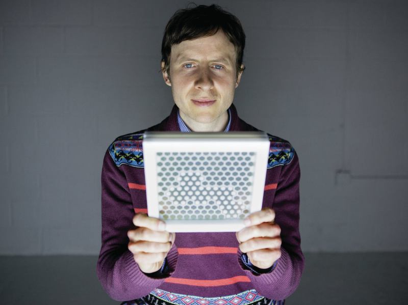 David Benjamin, cofounder of the design and research studio The Living, is collaborating with plant biologists at the University of Cambridge in England to 3D print materials that mimic the forms and structures of bacteria.