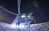 The Halley VI station on the Antartic ice sheet, designed by Hugh Broughton Architects