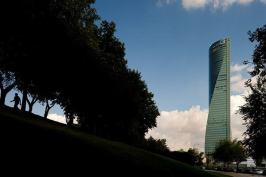 Torre Espacio in Madrid Spain by Pei Cobb Freed & Partners Architects LLP.